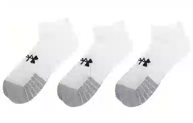 Under Armour Heatgear Low Cut 3pk White