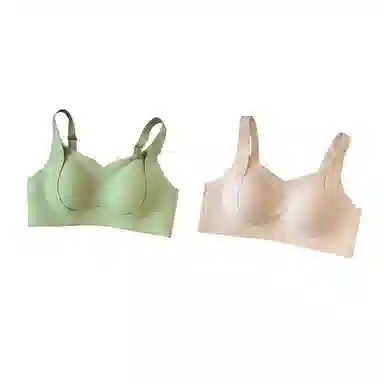 俞兆林 防下垂收副乳大胸显小无钢圈上托聚拢运动美背调整型薄款文胸 女款 组合装