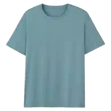 舒雅 纯棉圆领短袖睡衣上装 女款