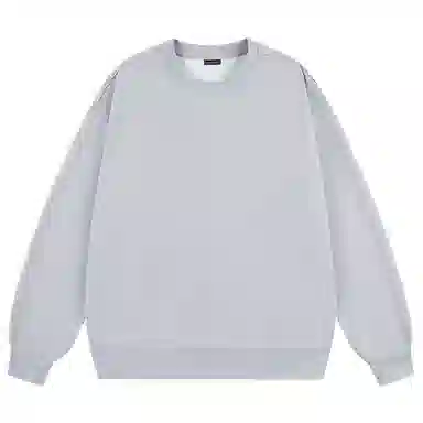 大卫贝肯 简约基础款美式复古纯色日常通勤百搭圆领休闲宽松落肩袖套头卫衣 男女同款