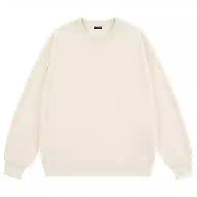 大卫贝肯 简约基础款美式复古纯色日常通勤百搭圆领休闲宽松落肩袖套头卫衣 男女同款