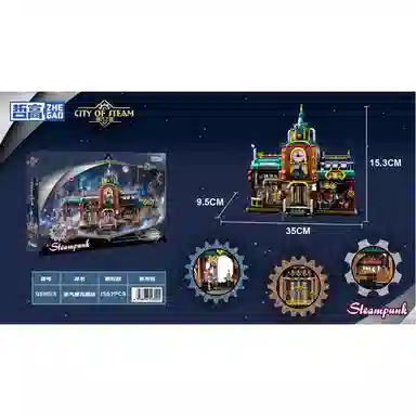 MOC 1557pcs 958013