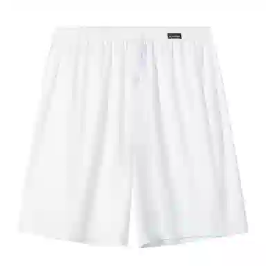 舒雅 舒适休闲简约五分睡裤 男款