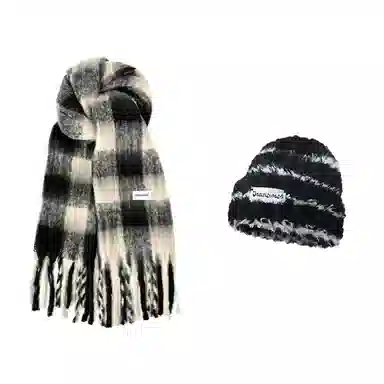 JEANSWEST Plaid Scarf