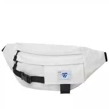 维多利亚旅行者 轻便通勤百搭防泼水 涤纶 腰包 男女同款情侣款 米白色