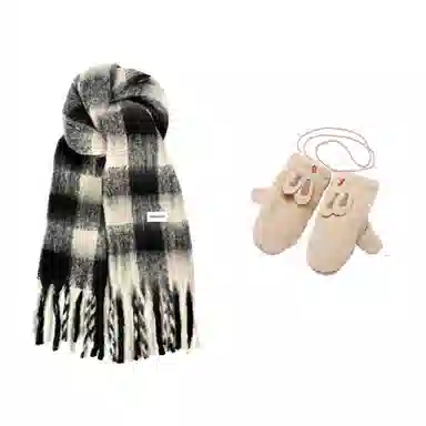 JEANSWEST Plaid Scarf