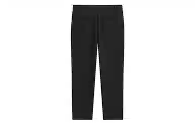 PEACEBIRD MEN Straight Casual Pants Black