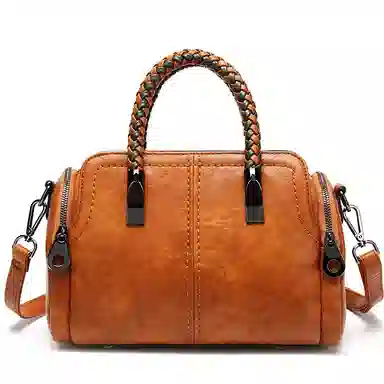 Vandee Boston Bag Brown