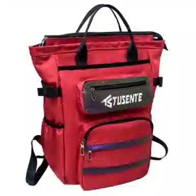 彤彤兔 大容量结实耐用 牛津布 双肩包 男女同款情侣款 黑色/红色/深灰色/浅灰色