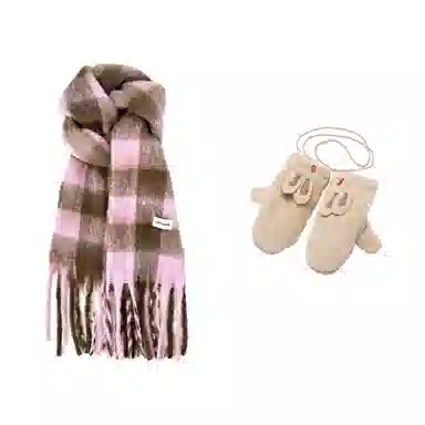 JEANSWEST Plaid Scarf