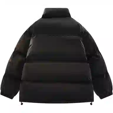 帕丁顿熊 基础简约反光小熊印花纯色宽松休闲面包服防风外套防寒保暖加厚鹅绒羽绒服 男女同款