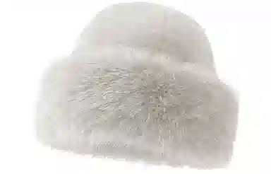 优幽兰 韩版氛围感显脸小蒙古帽百搭时尚秋冬季防寒东北保暖盆帽素颜遮脸高级感气质护耳毛绒帽 聚酯纤维 渔夫帽 女款