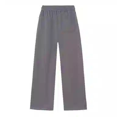 法文箱子 简约中腰宽松休闲裤 女款