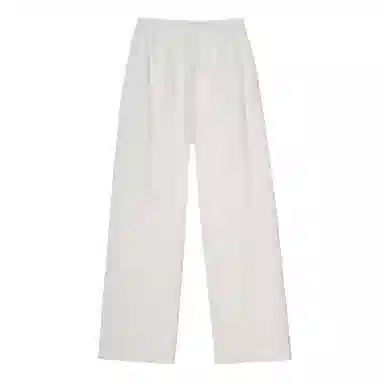 法文箱子 高腰宽松直筒休闲裤 女款