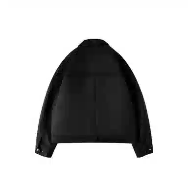 我是大卫 美拉德仿麂皮绒加棉加厚宽松百搭夹克外套 男女同款