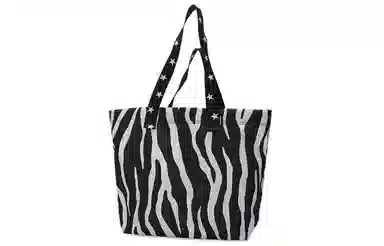 Converse Tote Bag Black White Pattern