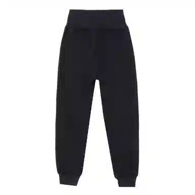 法文箱子 宽松微弹长裤休闲裤 女款 黑色