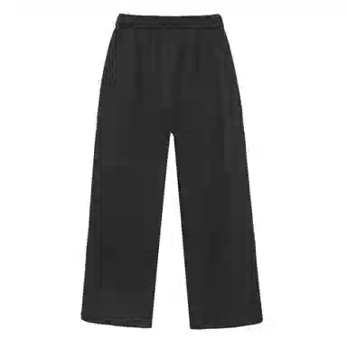 法文箱子 简约高腰直筒休闲裤 女款