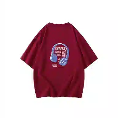 顶瓜瓜 宽松舒适时尚短袖打底衣 男女同款