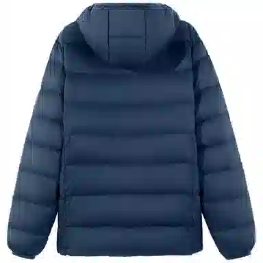 CAMEL Warm Fleece Hoodie Down Jacket