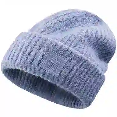 匹克 保暖宽松保暖堆堆护耳 聚酯纤维 绒线帽 男女同款情侣款