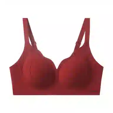 欧迪芬 舒适聚拢无痕提拉裸感软支撑防外扩文胸 女款