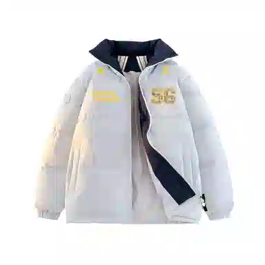 ROBINHOOD Thick Colorblock Down Jacket