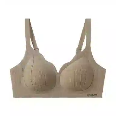 欧迪芬 舒适聚拢无痕提拉裸感软支撑防外扩文胸 女款