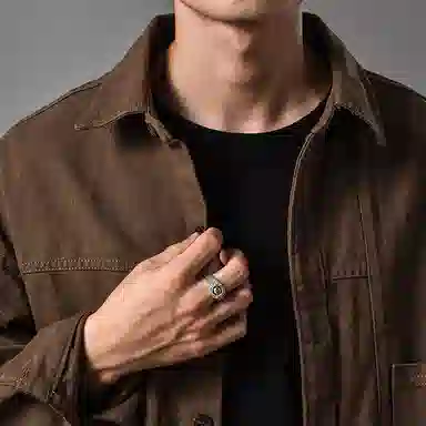 IDEAGEMER Skull Ring