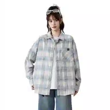 Doraemon Vintage Plaid Shirt