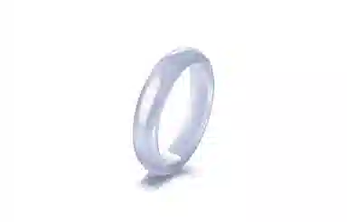 水贝之星 白月光 复古民族风精致轻盈素雅国潮通透清冷古韵气质庄重轻奢闭口手饰 猫眼石 手镯 男女同款情侣款