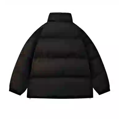 鸭鸭 新国标高蓬松时尚基础户外拼接撞色简约防风加厚保暖抗寒舒适宽松立领柔软防钻绒透气羽绒服 男女同款