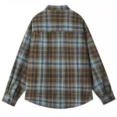 Doraemon Vintage Plaid Shirt