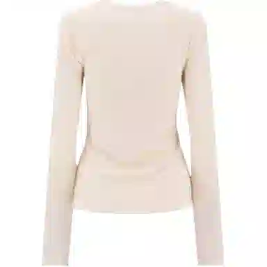 Acne Studios Double-Layered Long Sleeve Beige