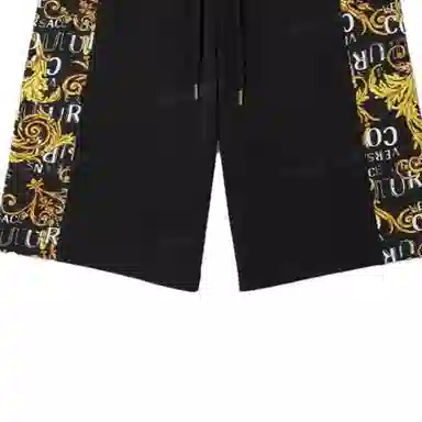 Versace FW22 Black Shorts