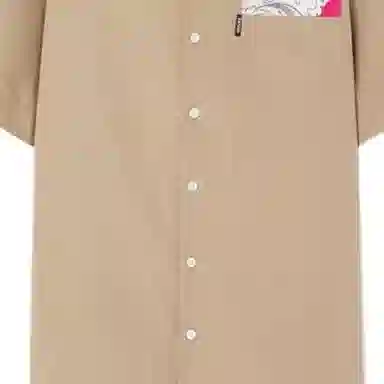 Versace SS22 Baroque Patchwork Shirt