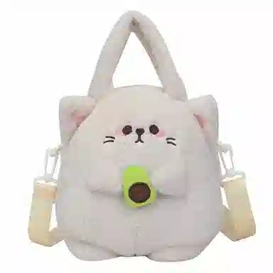 梦童话 可爱卡通毛茸茸小包包 萌宠手机包 玩偶周边