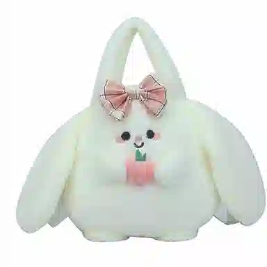 梦童话 可爱卡通毛茸茸小包包 萌宠手机包 玩偶周边