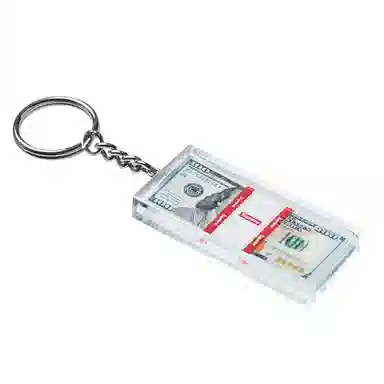 Supreme FW24 WEEK 18 Cash Paperweight Keychain