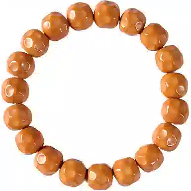 書卓 新中式国风 手工锤纹无相奶酪 盘玩单圈精工文玩佛珠 文艺民族风简约小众个性#好运 猴头核桃 手串 男女同款情侣款