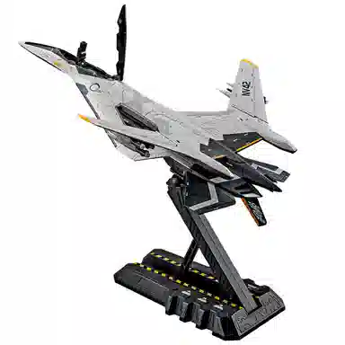 卡威 玩具玄女空天战机 南天门计划合金战斗飞机航模收藏 成品模型