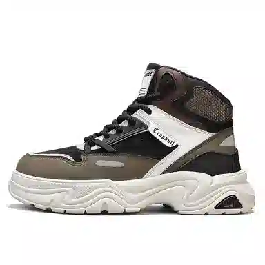 Leather British Style Vintage Fashion Ankle Boots Men