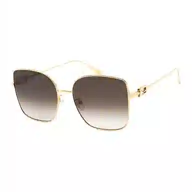 Fendi Square Sunglasses Gold