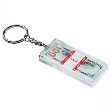 Supreme FW24 WEEK 18 Cash Paperweight Keychain