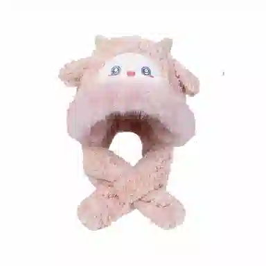 欧洛伊 可小怪兽帽子搞怪设计加厚保暖古灵精怪玩偶周边爱 可当帽子 玩偶周边