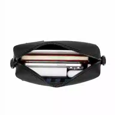 Pierre Cardin Nylon Crossbody Bag Black