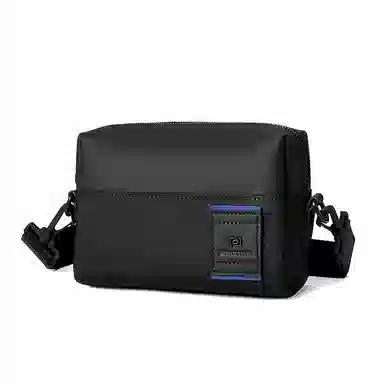 Pierre Cardin Nylon Crossbody Bag Black