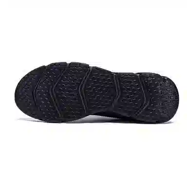 特步 轻便休闲 防滑耐磨 低帮 跑步鞋 男款 黑金