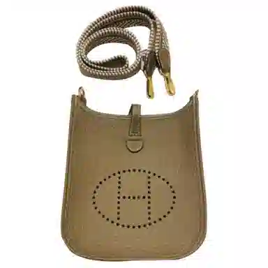 HERMES Evelyne 16 Clemence EtoupeGris Platine