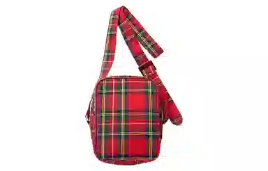 HUMAN MADE Adjustable Strap Crossbody Bag Red